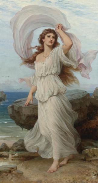 Miranda by Thomas Francis Dicksee