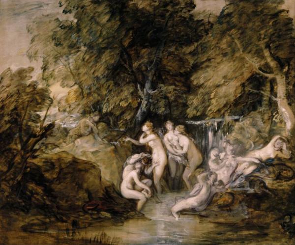 Diana And Actaeon by Thomas Gainsborough Oil Painting Reproductions