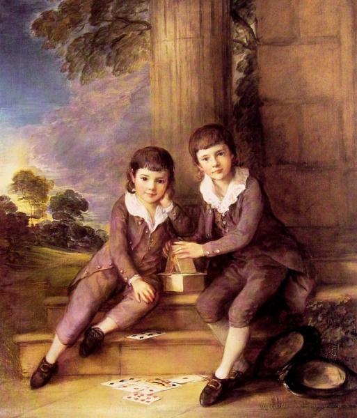 John And Henry Trueman Villebois by Thomas Gainsborough