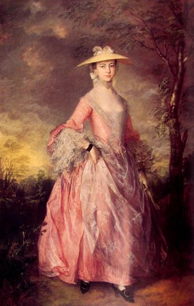 Mary, Countess Of Howe by Thomas Gainsborough
