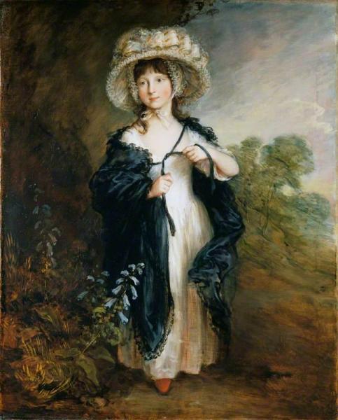 Miss Haverfield by Thomas Gainsborough