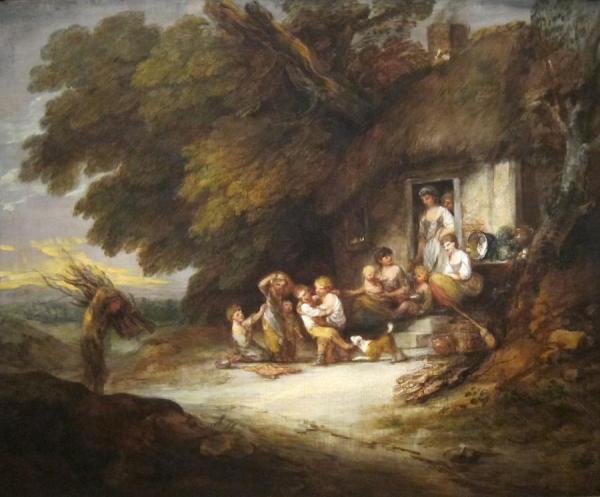 The Cottage Door by Thomas Gainsborough
