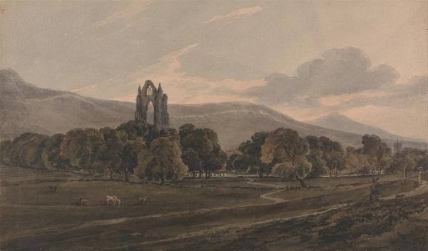 Guisborough Priory by Thomas Girtin Oil Painting Reproductions