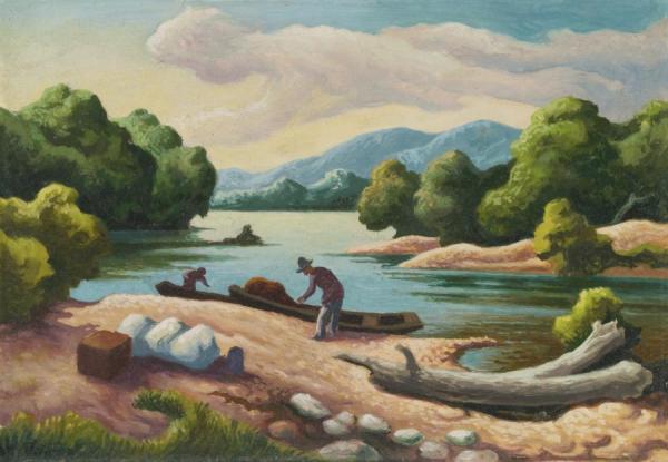Thomas Hart Benton Current River