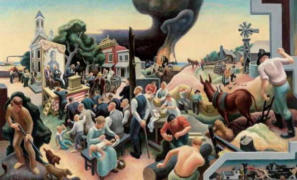 Politics, Farming And Law In Missouri by Thomas Hart Benton