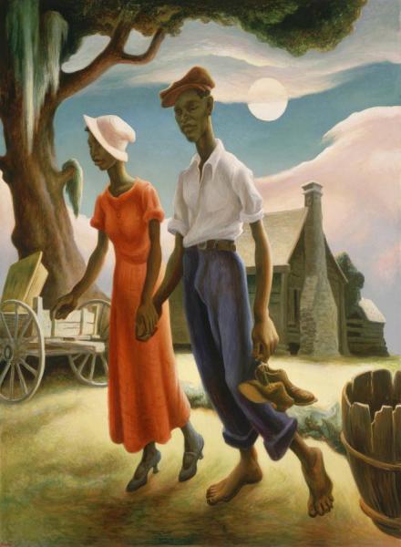 Romance by Thomas Hart Benton