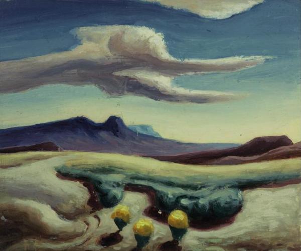 Thomas Hart Benton Southwest Landscape