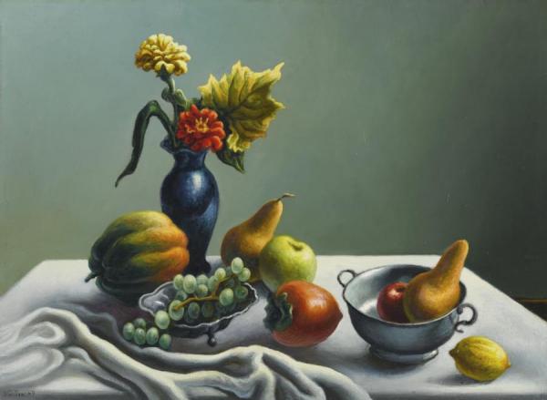 Still Life by Thomas Hart Benton
