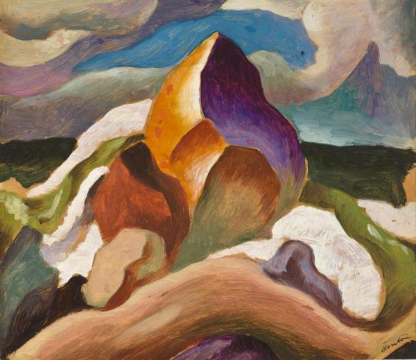Thomas Hart Benton Waves, 1920