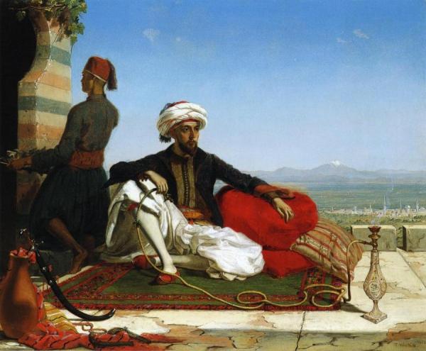 Portrait Of Bayard Taylor by Thomas Hicks