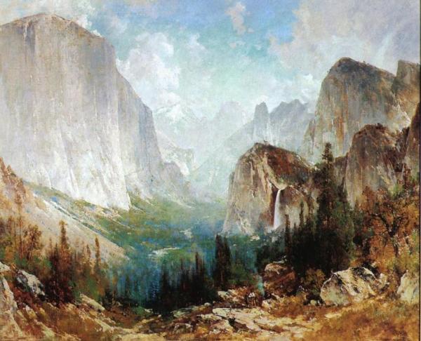 After The Storm, Yosemite Valley by Thomas Hill
