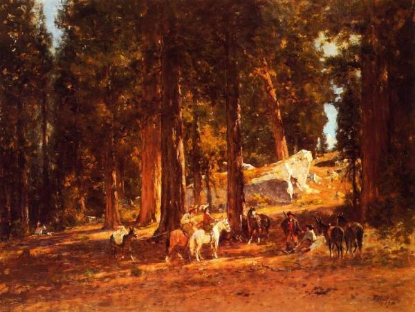 The Mountain Pass by Thomas Hill