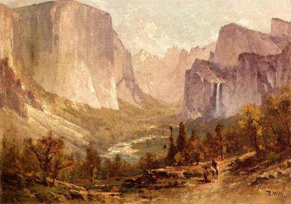 Yosemite Valley by Thomas Hill