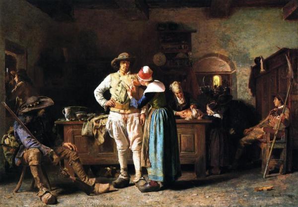 Hoc Signo Vinces by Thomas Hovenden