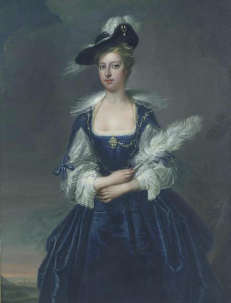 Elizabeth Dunch,later Lady Oxenden by Thomas Hudson
