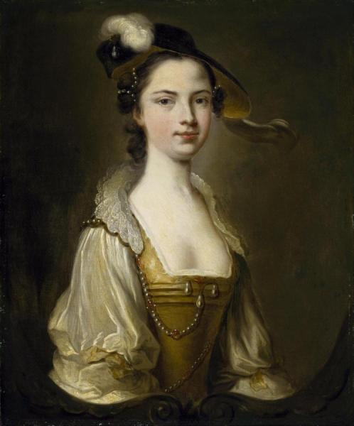 Thomas Hudson Portrait Of A Lady Iii