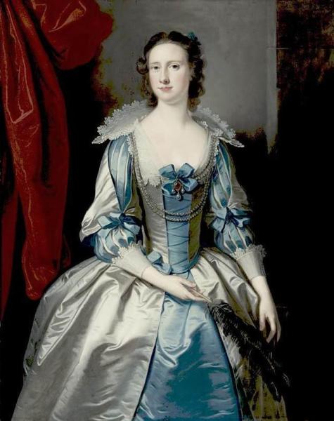 Portrait Of A Lady Iv by Thomas Hudson