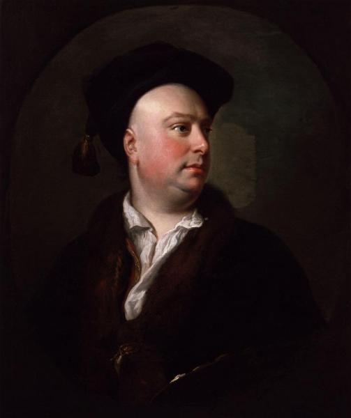 Portrait Of Alexander Van Aken(1701-1757) by Thomas Hudson