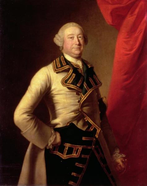 Portrait Of John Rolle Walter(1712-1779) Of Stevenstone And Bicton,devon,mp For Exeter by Thomas Hudson