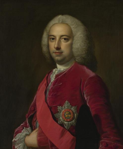 Thomas Hudson Portrait Of Sir Edward Walpole(portrait Of Robert Walpole)