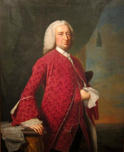 Portrait Of William Shirley(1694-1771) by Thomas Hudson Oil Painting Reproductions