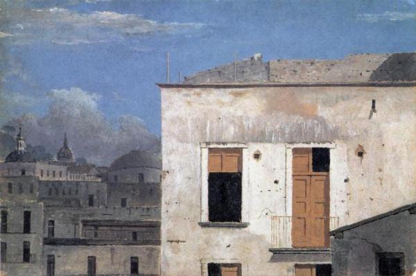 Buildings In Naples by Thomas Jones
