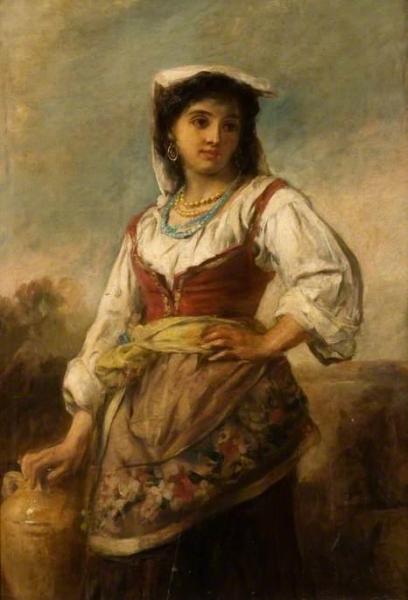 Thomas Kent Pelham An Italian Girl