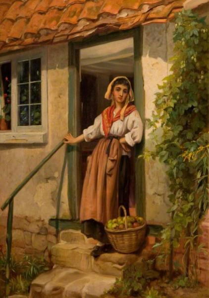 Thomas Kent Pelham At The Cottage Door