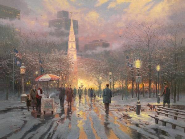 Boston Celebration by Thomas Kinkade