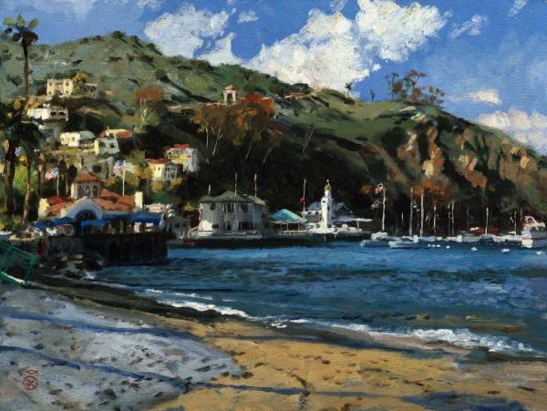 Catalina Yacht Club by Thomas Kinkade