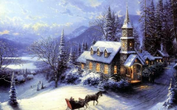 Thomas Kinkade Christmas