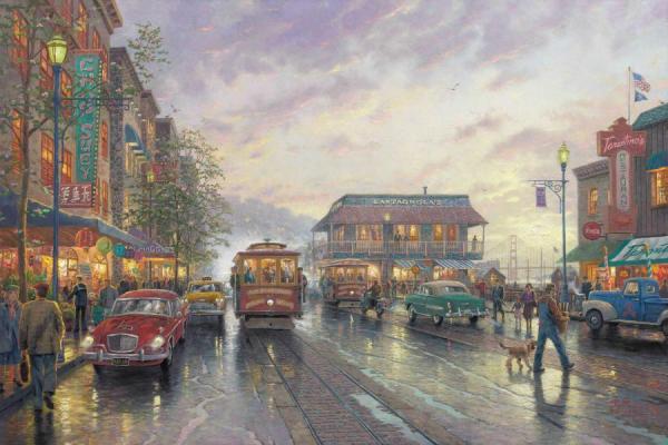 City By The Bay by Thomas Kinkade