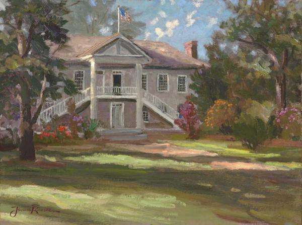 Colton Hall Monterey by Thomas Kinkade