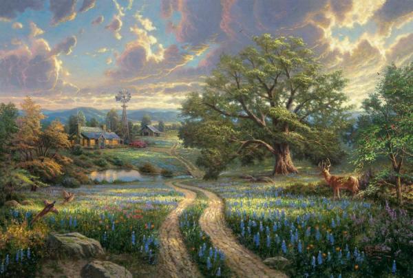 Country Living by Thomas Kinkade