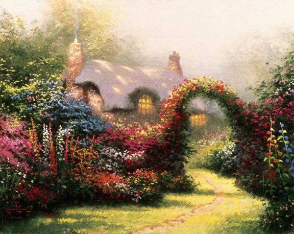Glory Of Morning by Thomas Kinkade