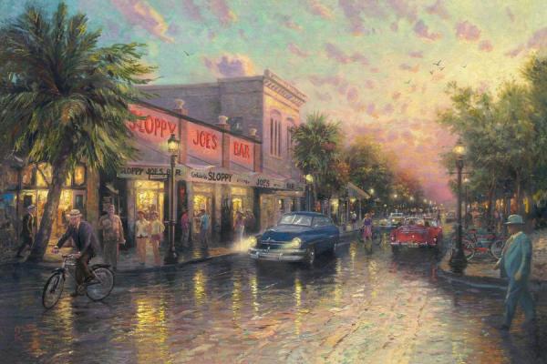 Key West by Thomas Kinkade Oil Painting Reproductions
