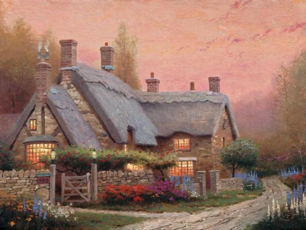 Mckenna Cottage by Thomas Kinkade