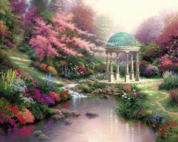 Thomas Kinkade Pools Of Serenity
