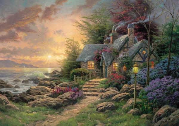 Seaside Hideaway by Thomas Kinkade
