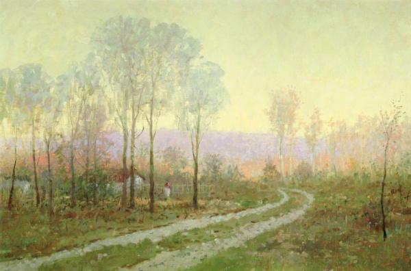September Song by Thomas Kinkade