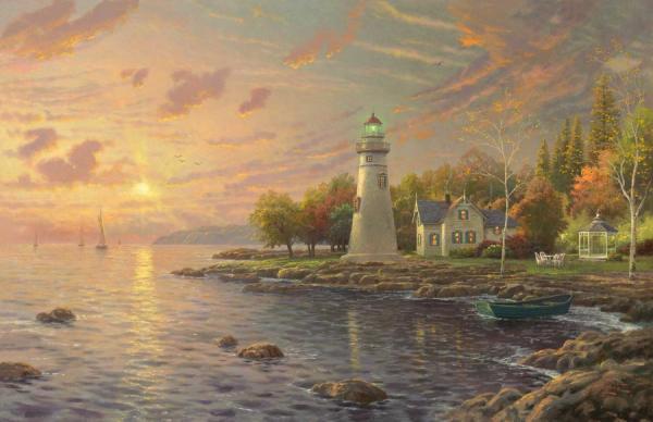 Serenity Cove by Thomas Kinkade