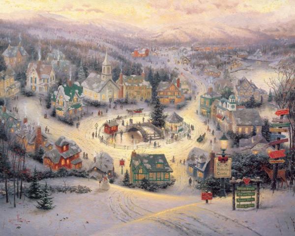 St. Nicholas Circle by Thomas Kinkade