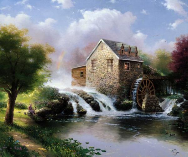 The Blessings Of Summer by Thomas Kinkade