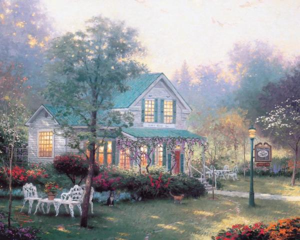 The Village Inn by Thomas Kinkade