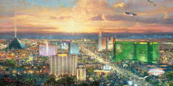 Viva Las Vegas by Thomas Kinkade
