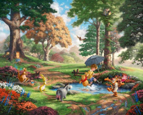 Winnie The Pooh I by Thomas Kinkade