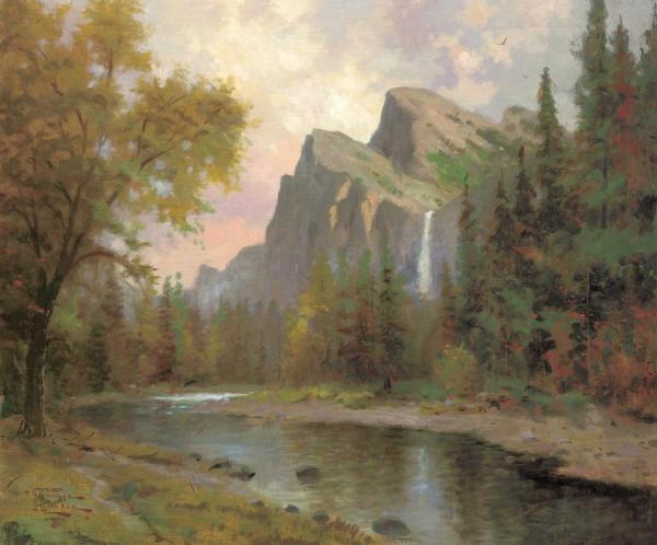 Yosemite Valley by Thomas Kinkade