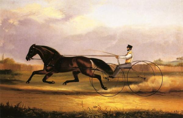 A Fast Trotter by Thomas Kirby Van Zandt