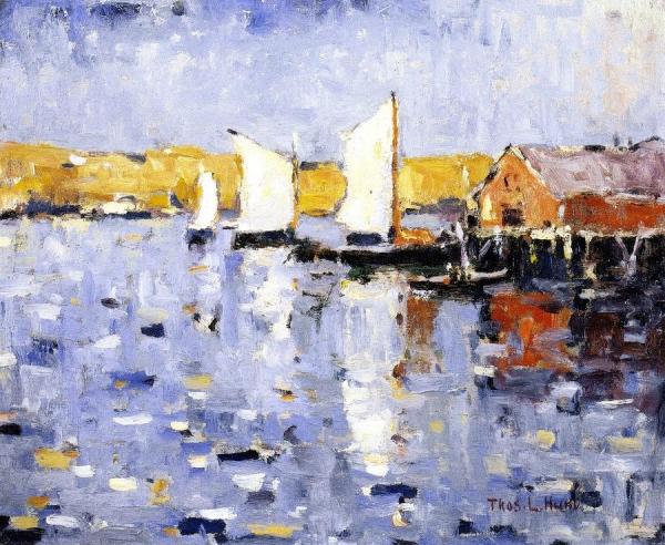 Harbor Sails by Thomas L. Hunt