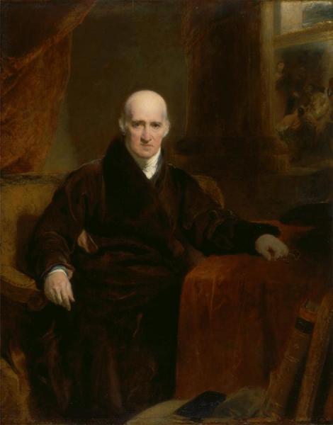 Benjamin West,p.r.a by Thomas Lawrence
